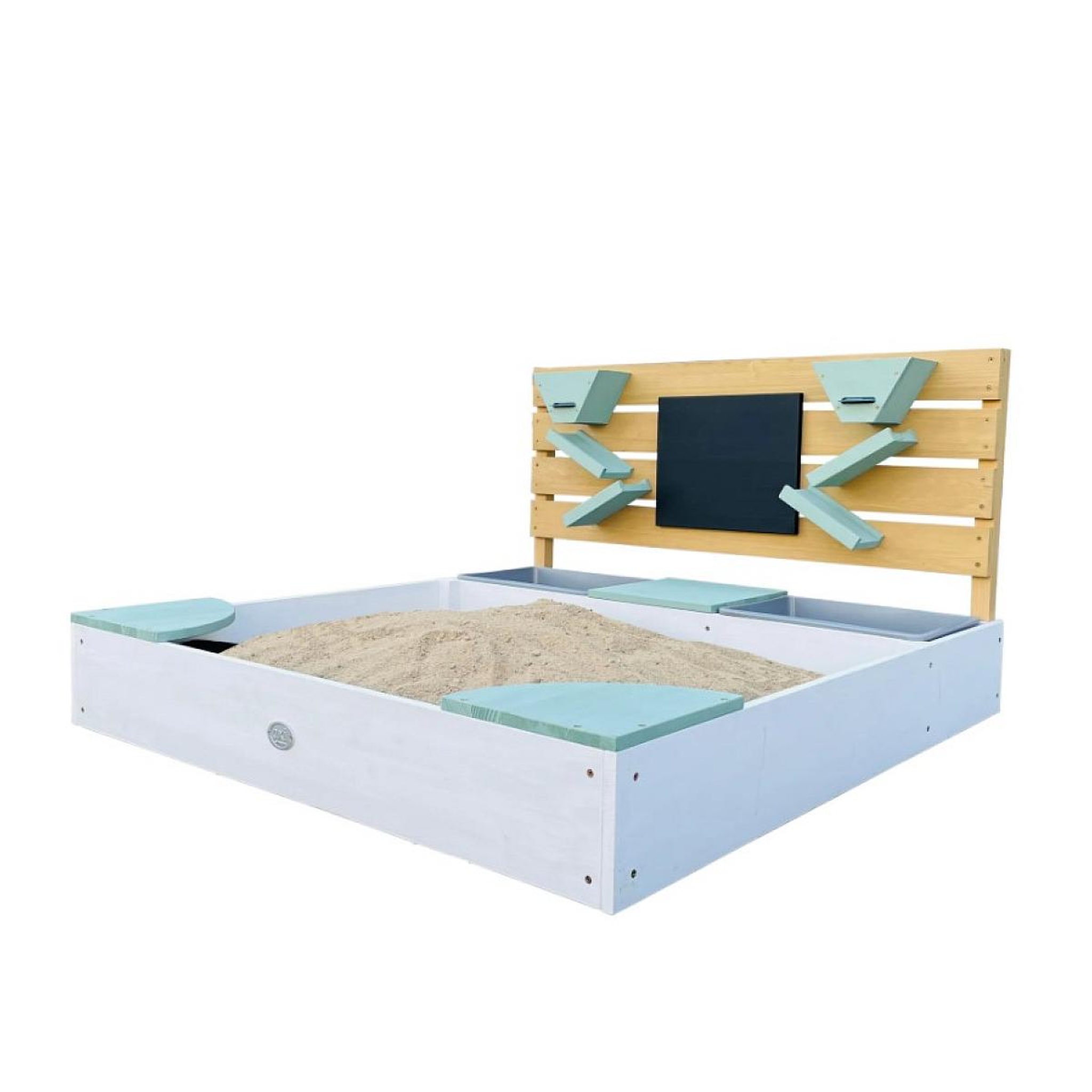 Voir la diapositive 2 : Axi House Bac à sable Cato ardoise vert-blanc-marron