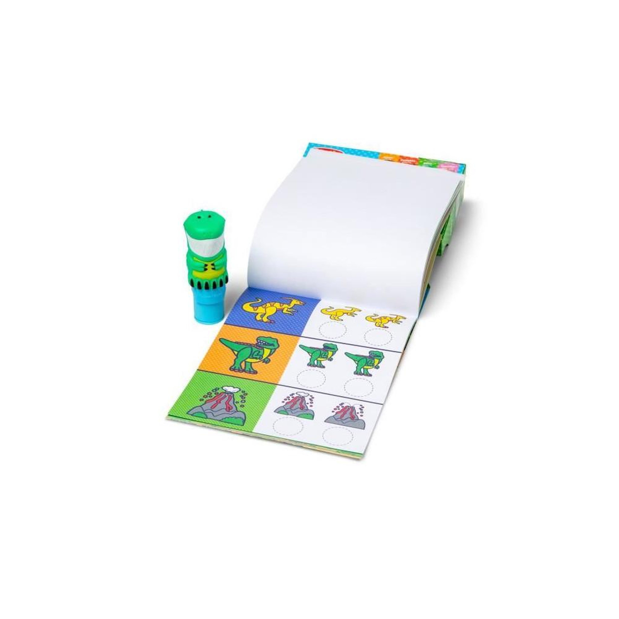 Voir la diapositive 4 : MELISSA & DOUG Pack tampon d'autocollants + bloc d'activités Stickers Wow - Mélissa & Doug