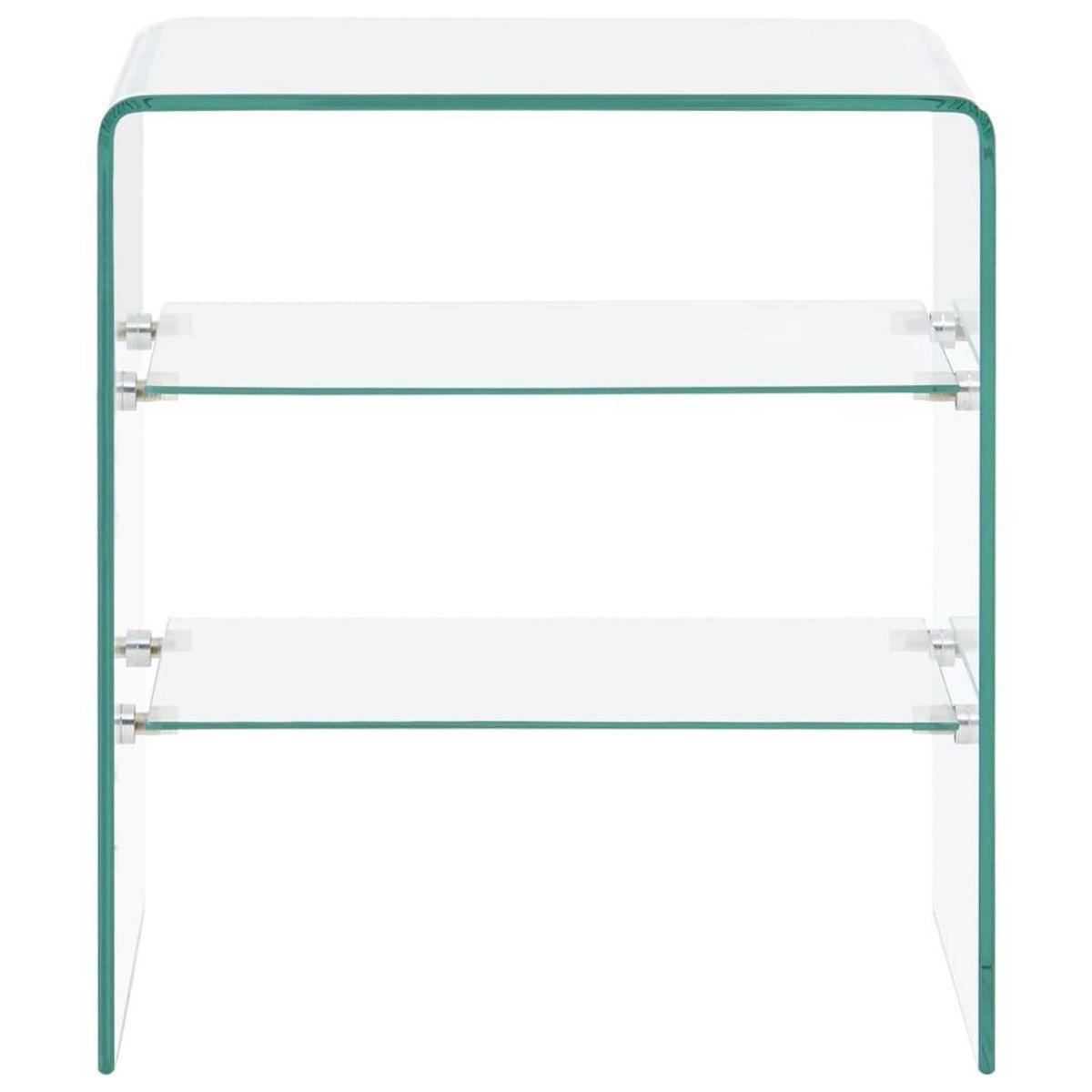 VIDAXL Table basse 50x40x56 cm Verre trempe