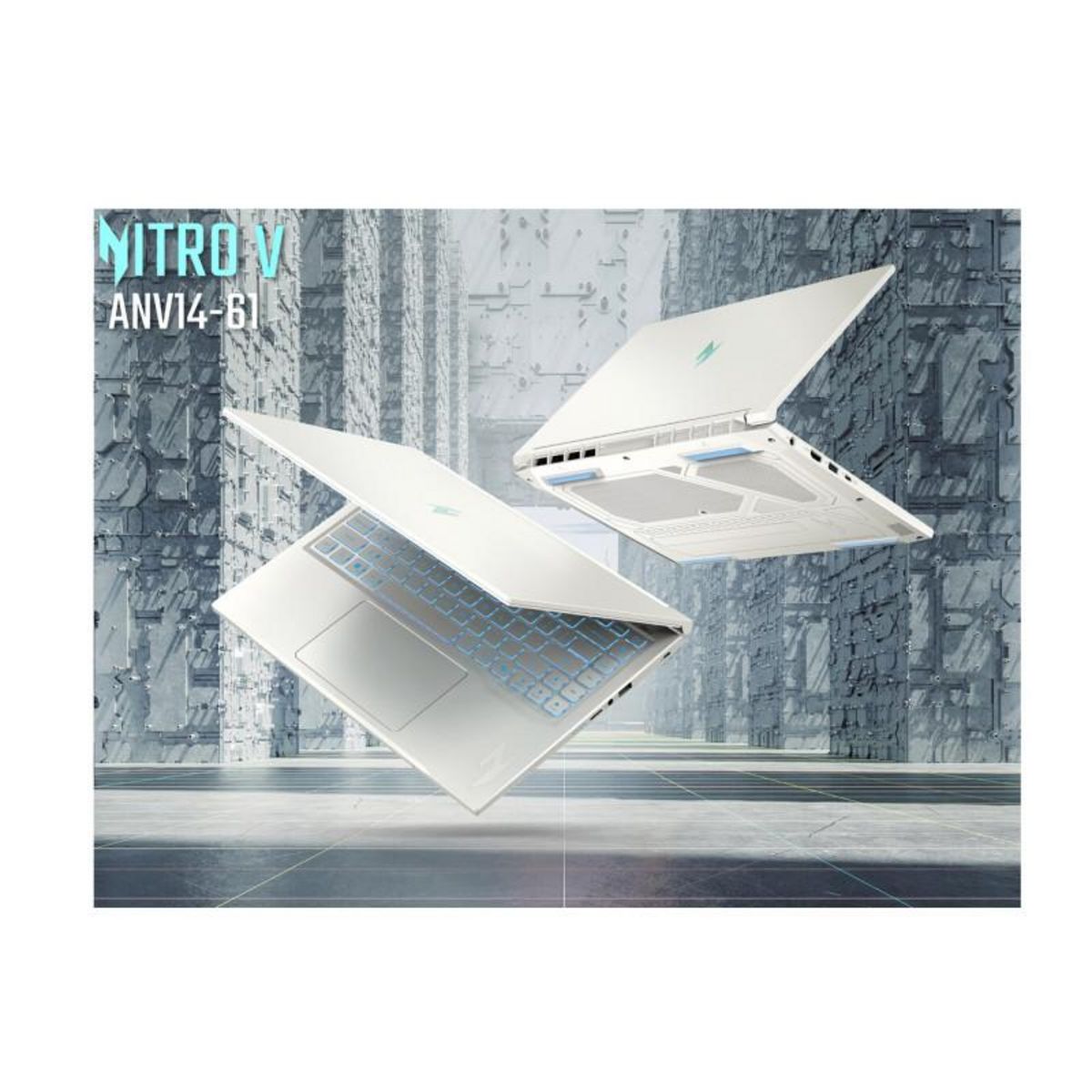 ACER PC portable Acer Gaming Nitro V 14 ANV14 61 R7NL14 WUXGA 14 120Hz AMD Ryzen 5 8645HS RAM 16 Go DDR5 512 GO SSD GeForce RTX 405