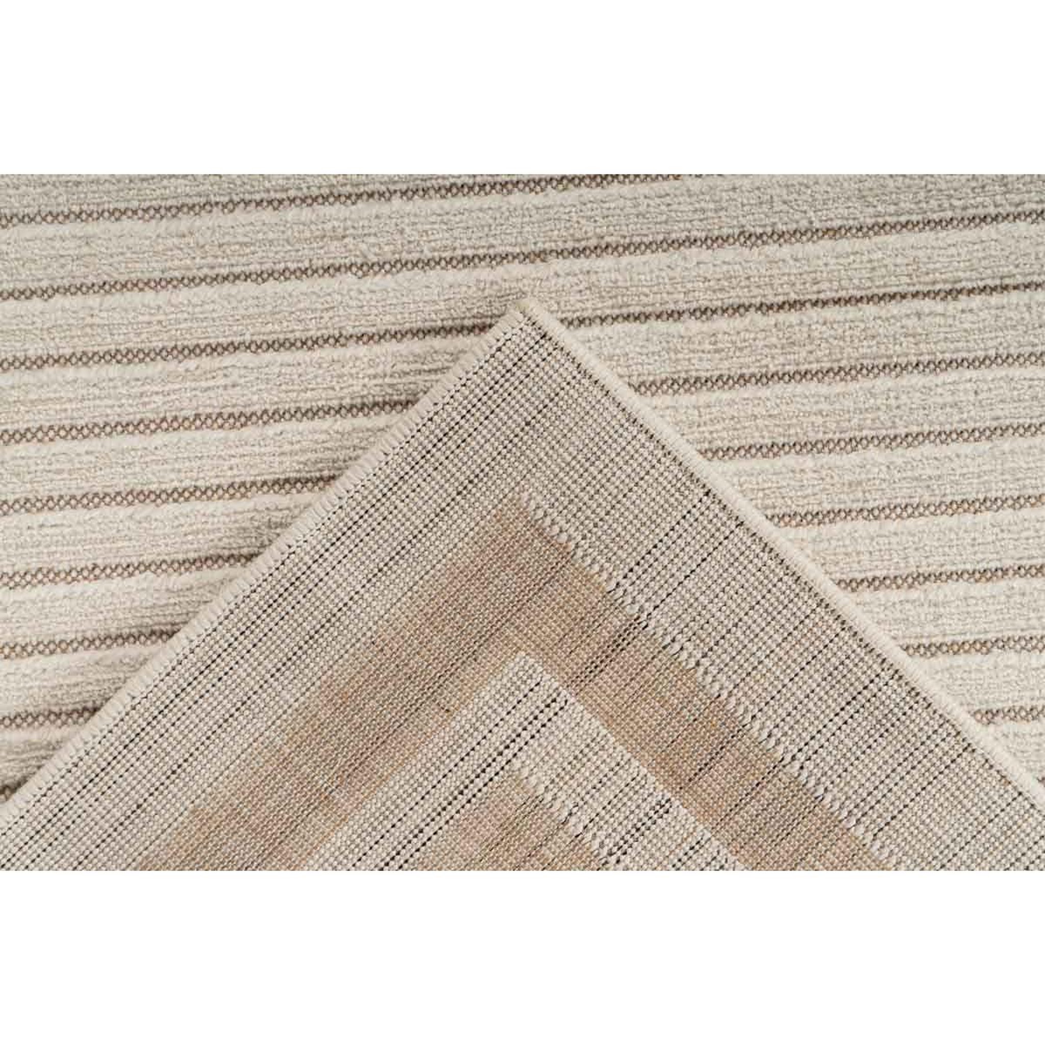 Voir la diapositive 4 : Paris Prix Tapis Tissé à Poils Courts Vintage  Madita  Blanc