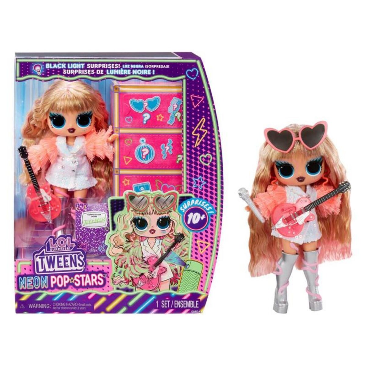 LOL SURPRISE Poupée L.O.L Surprise Tweens Neon Pop Stars Thea Stars