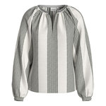 Vila Blouse Blanche/e Foncé Femme Vila Zoffe. Coloris disponibles : Gris