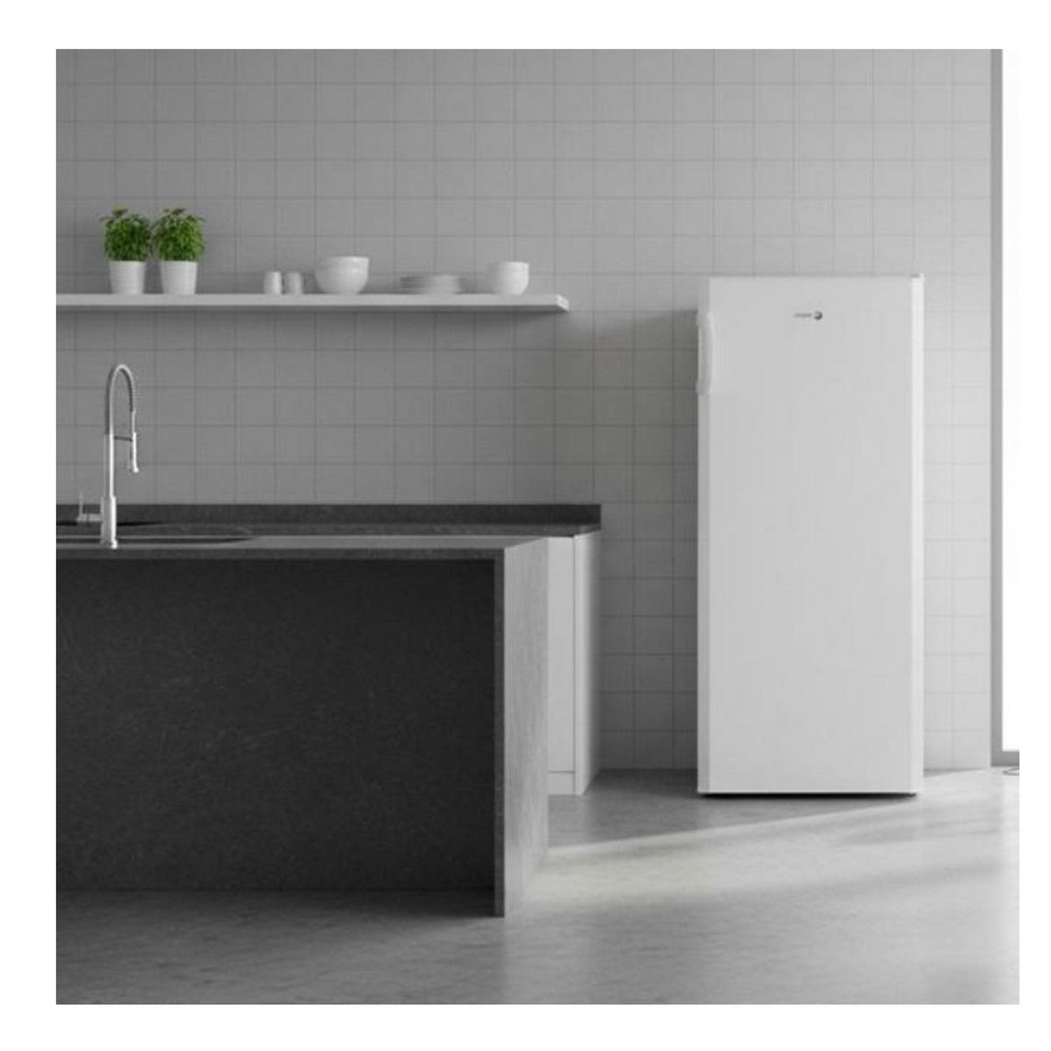 Voir la diapositive 4 : Fagor Réfrigérateur 1 porte 55cm 242l blanc - fupp242rsdb