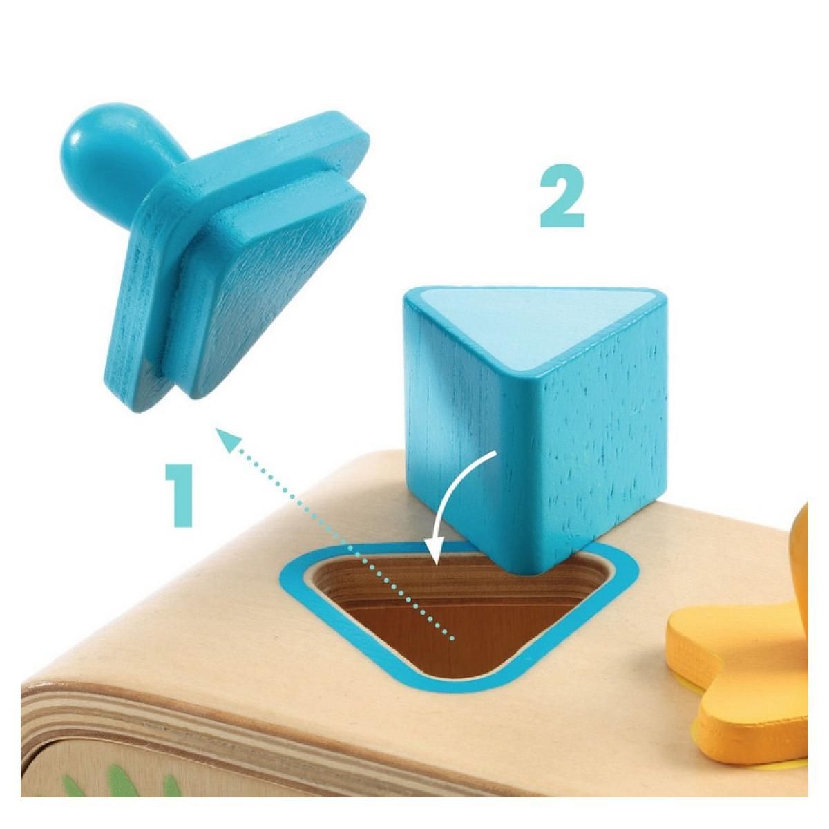 Djeco Multi Boita boite à forme et de recherche