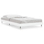 Voir la diapositive 2 : VIDAXL Cadre de lit sans matelas blanc 90x200 cm bois d'ingenierie