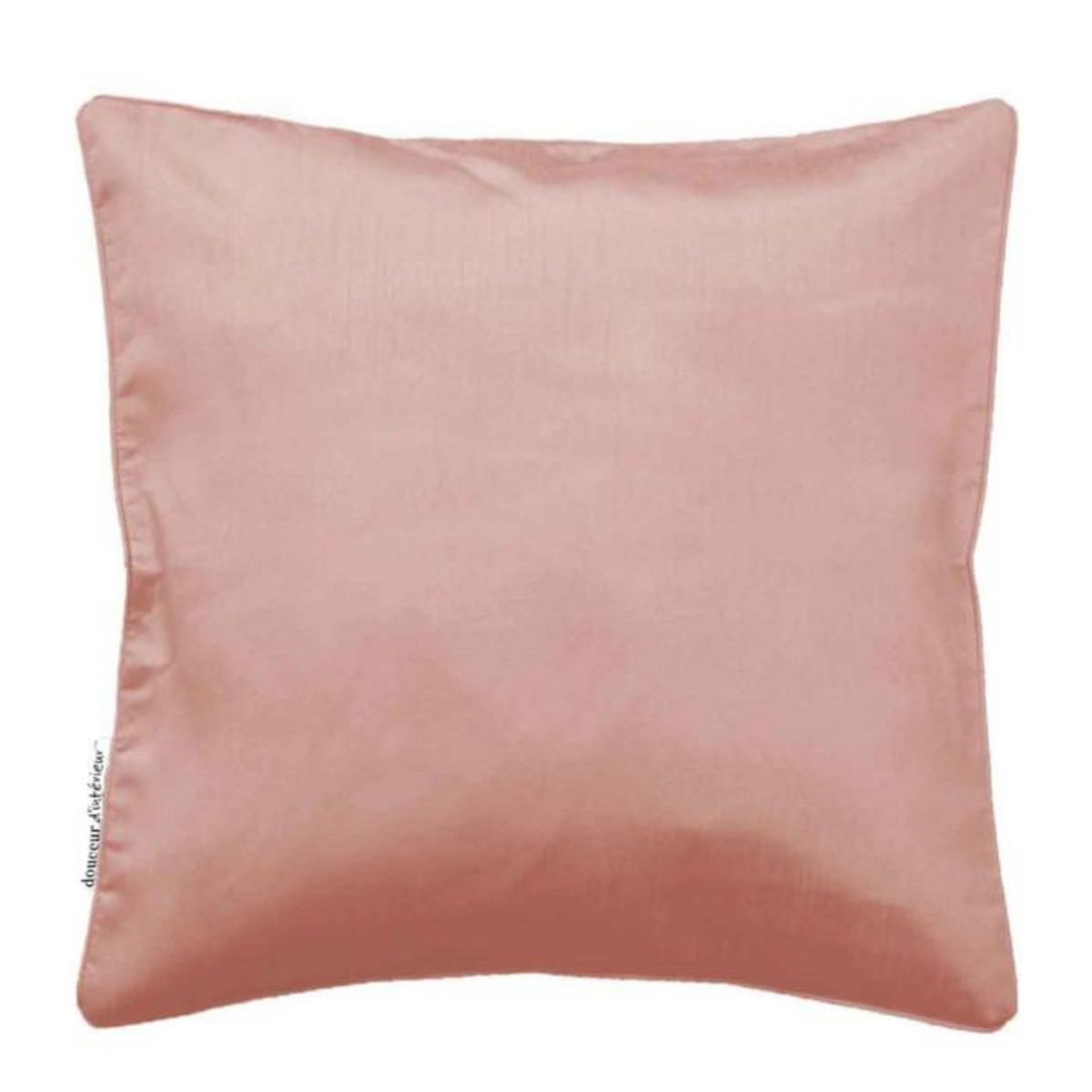 Paris Prix Housse de Coussin  Shana  40x40cm Rose Poudré