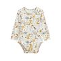 Voir la diapositive 5 : Petit Béguin Lot de 2 bodies bébé manches longues Petit Loup