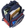 Voir la diapositive 5 : TEDDY SMITH Sac à dos 2 compartiments bleu et rouge