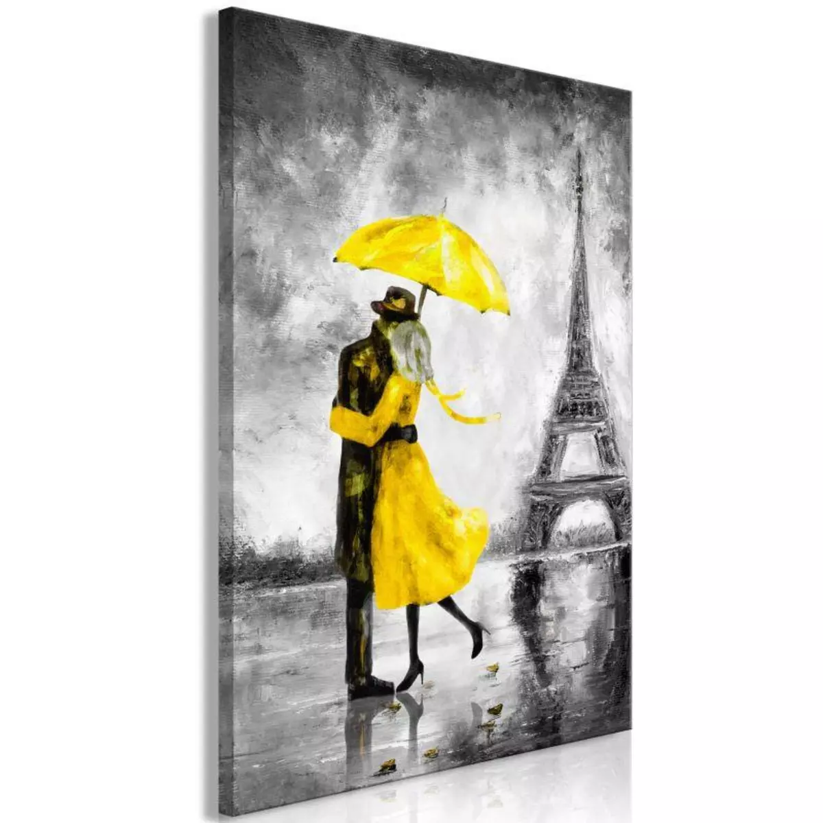 Paris Prix Tableau Imprimé  Paris Fog Yellow 