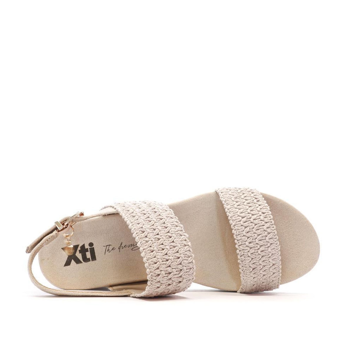 XTI Sandales Ecru Femme XTI 143858