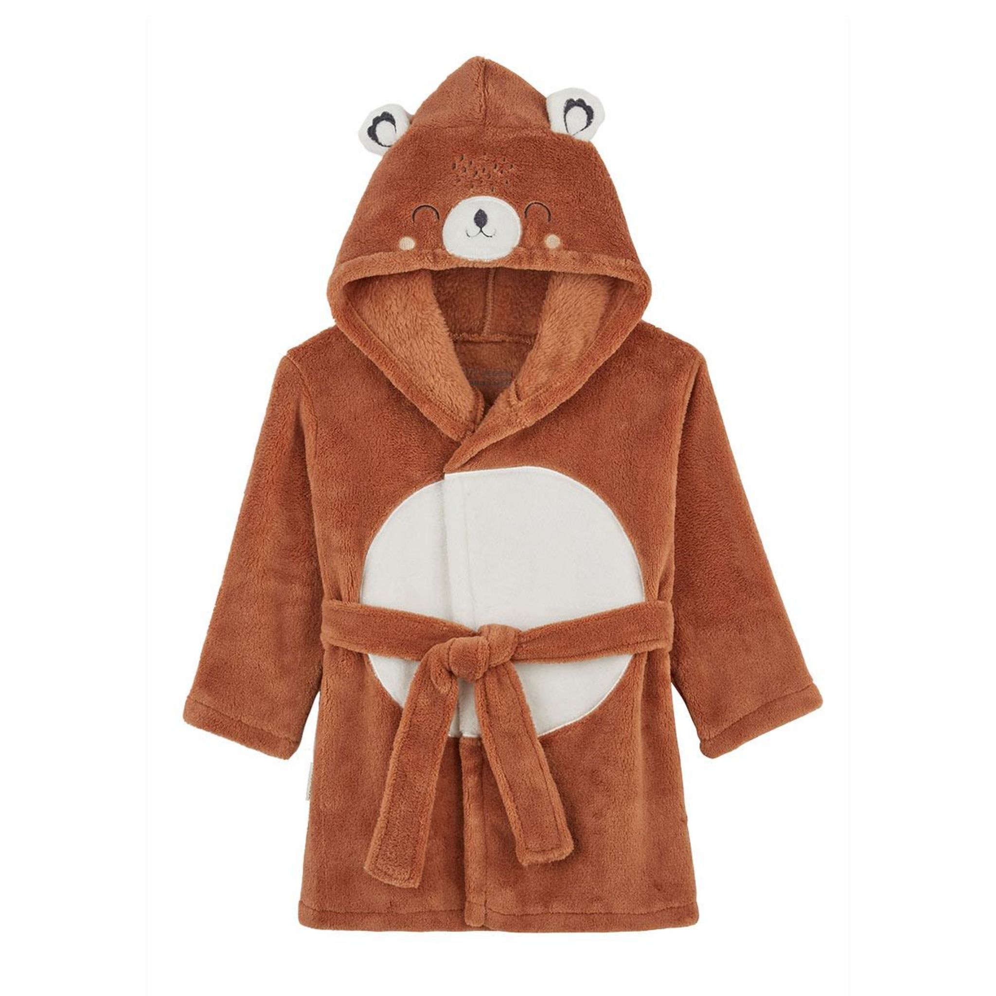 Petit Béguin Robe de chambre bébé Gao. Coloris disponibles : Marron
