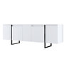 Voir la diapositive 1 : Habitat et Jardin Console en bois  Luxe  160 x 35 x 80 cm - Blanc