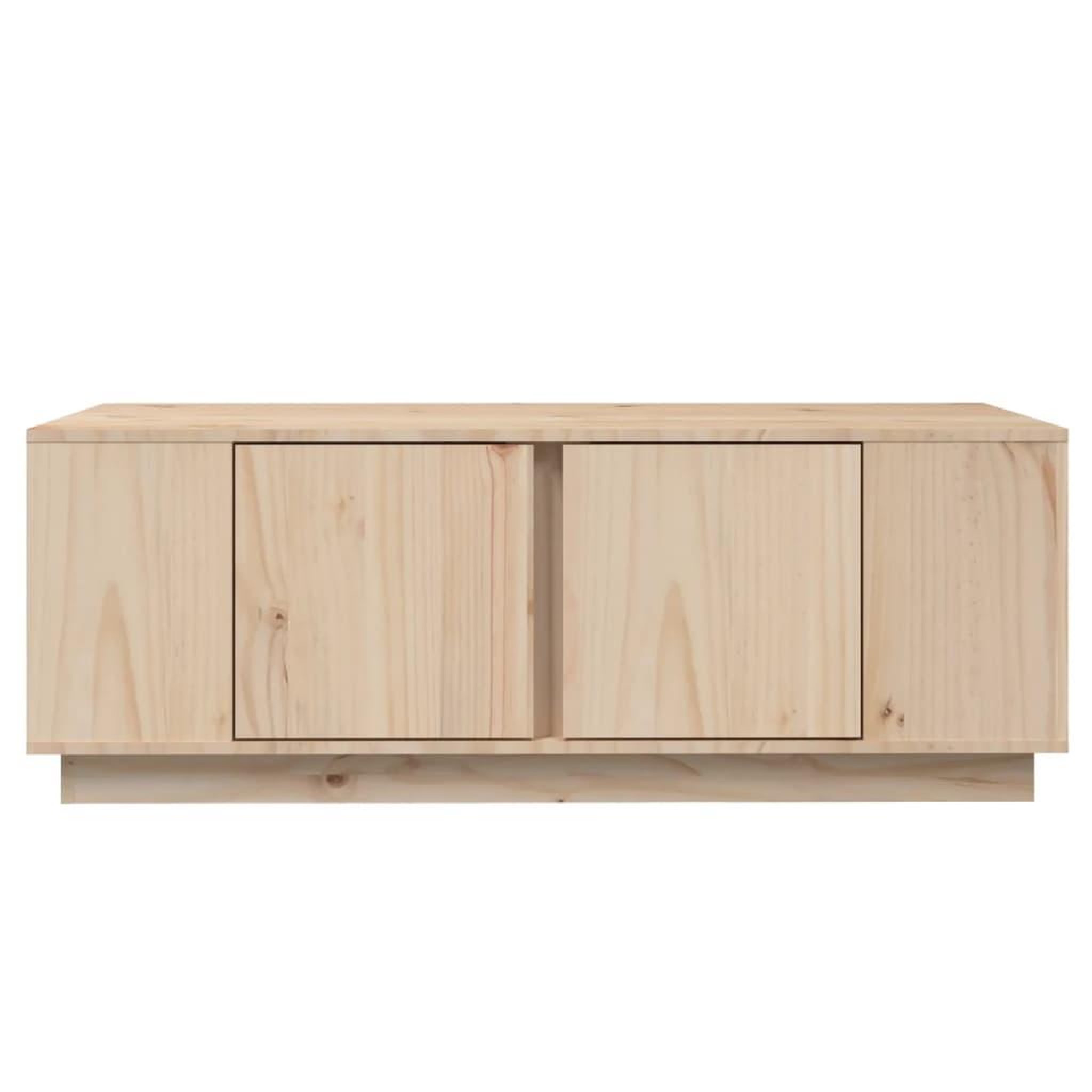 Voir la diapositive 5 : VIDAXL Table basse 110x50x40 cm Bois massif de pin