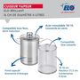 Voir la diapositive 3 : ELO Cuiseur à asperges inox avec couvercle 4 litres Elo Brillant