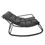 Voir la diapositive 2 : Paris Prix Fauteuil à Bascule Design  Miami  130cm Gris