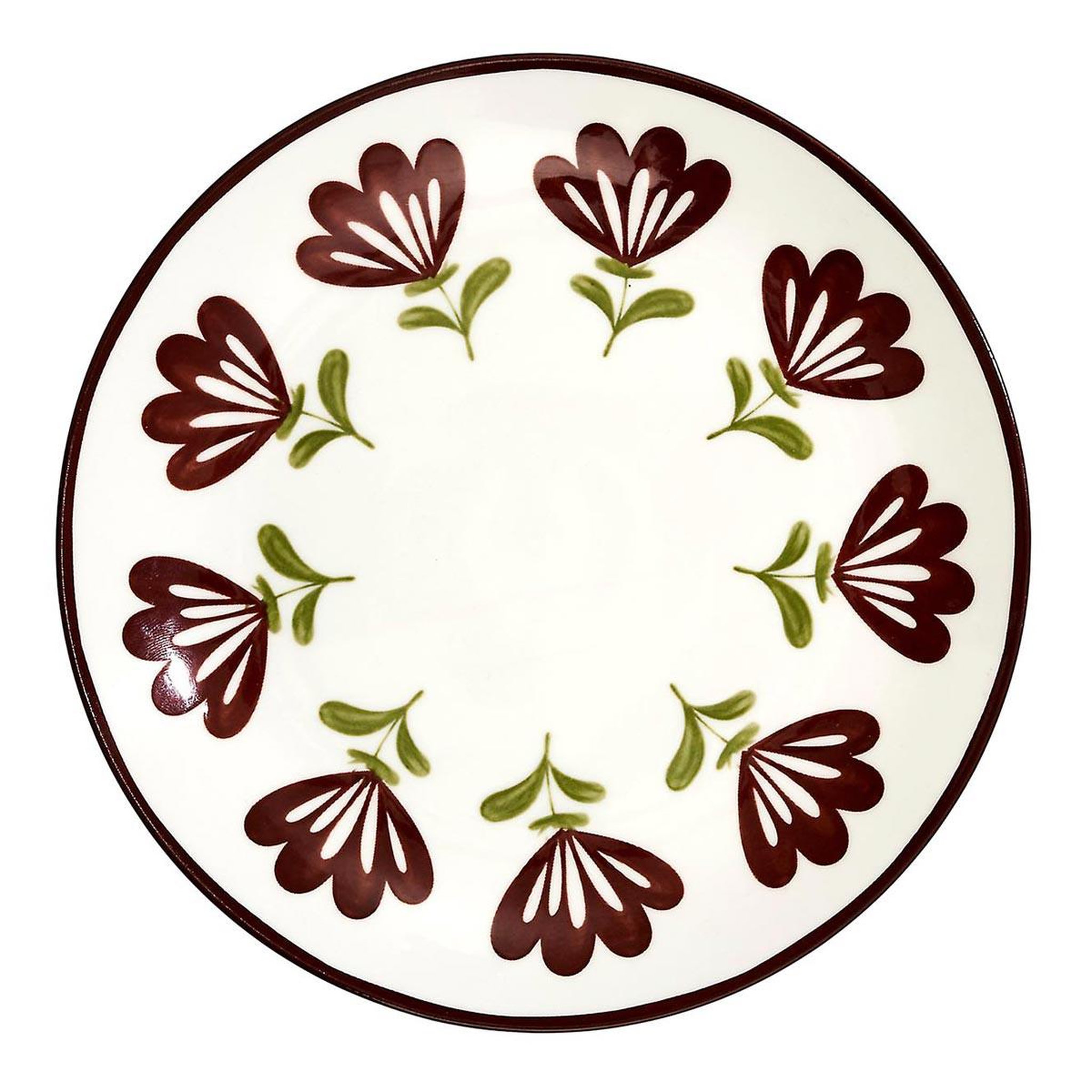 COOK CONCEPT Lot de 6 assiettes à dessert  edith  19cm multicolore