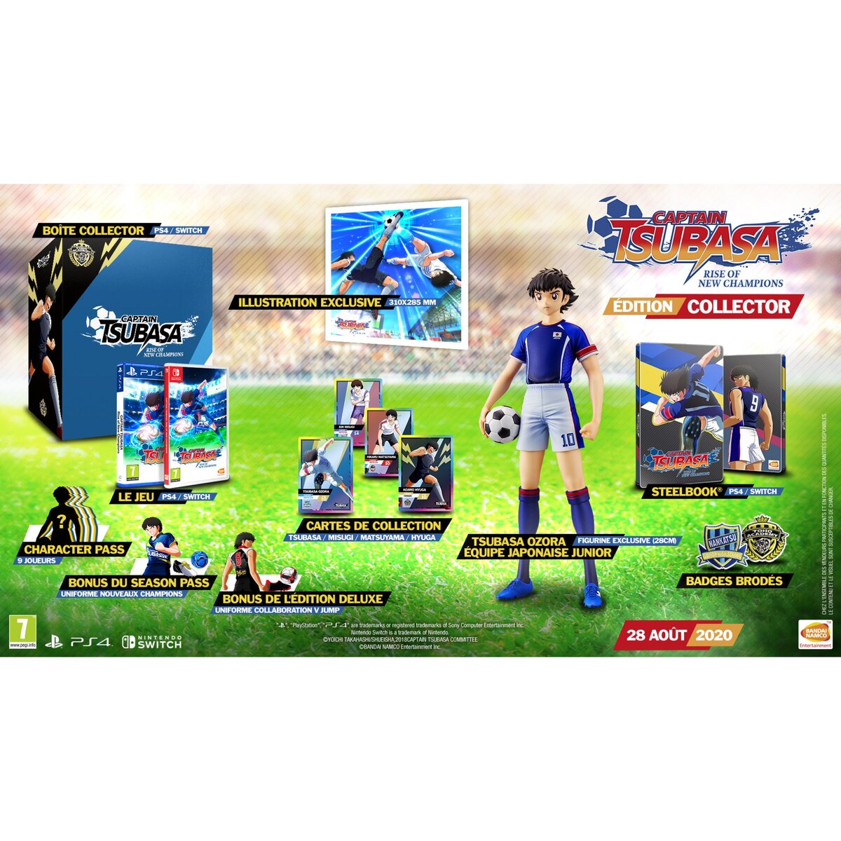 Namco Captain Tsubasa : Rise of new Champions Edition Collector Nintendo Switch