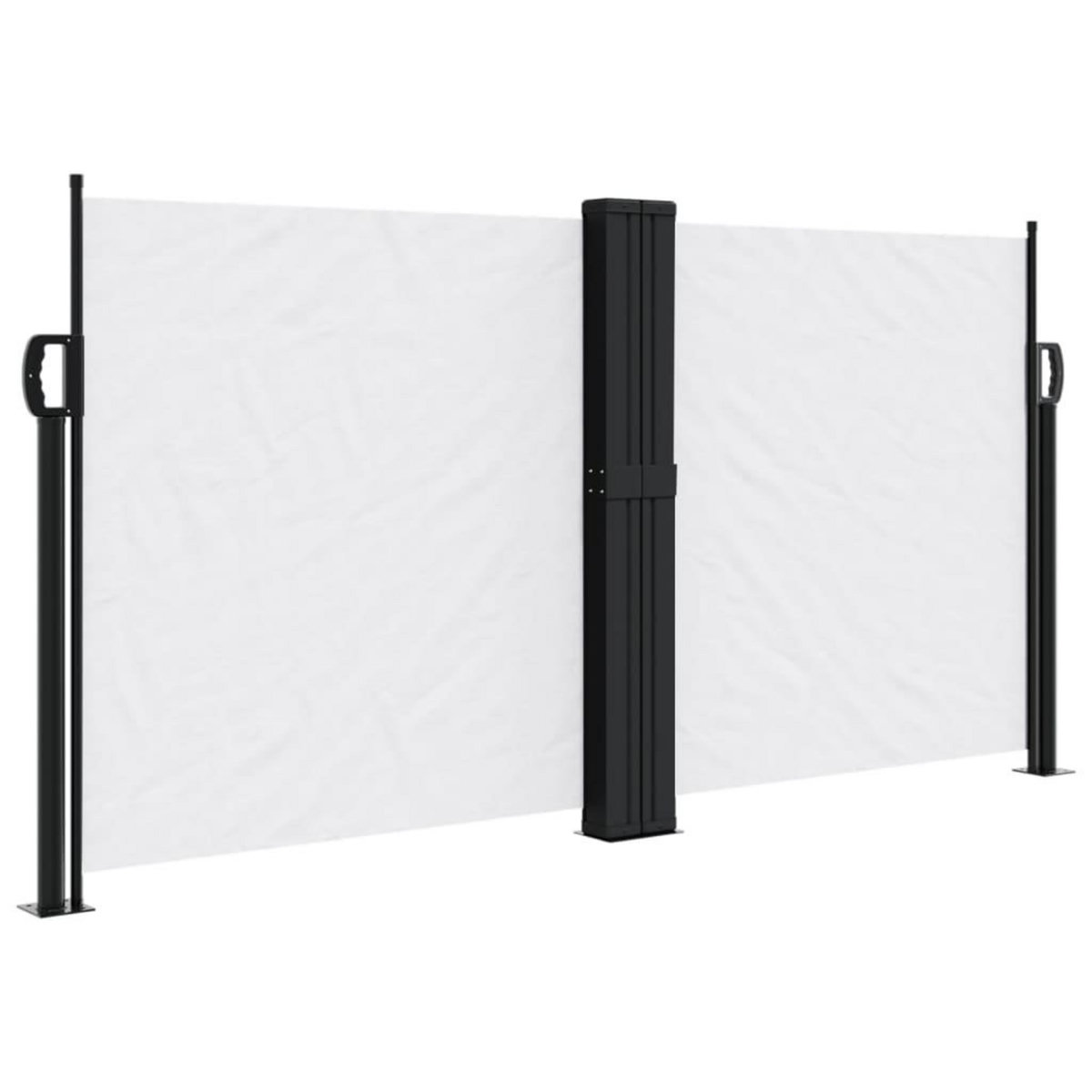 VIDAXL Auvent lateral retractable blanc 120x1200 cm