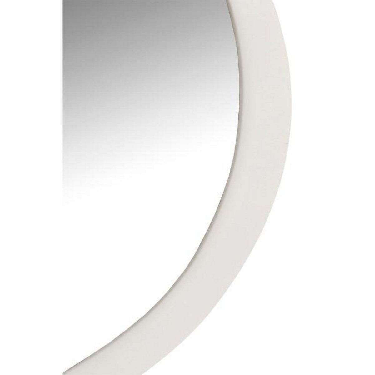 Paris Prix Miroir Mural en Métal  Lorenzo  86cm Blanc