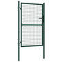 Voir la diapositive 2 : VIDAXL Portail de cloture acier 100x125 cm vert