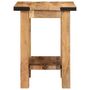 Voir la diapositive 3 : VIDAXL Table d'appoint 40x30x40 cm bois massif de manguier brut