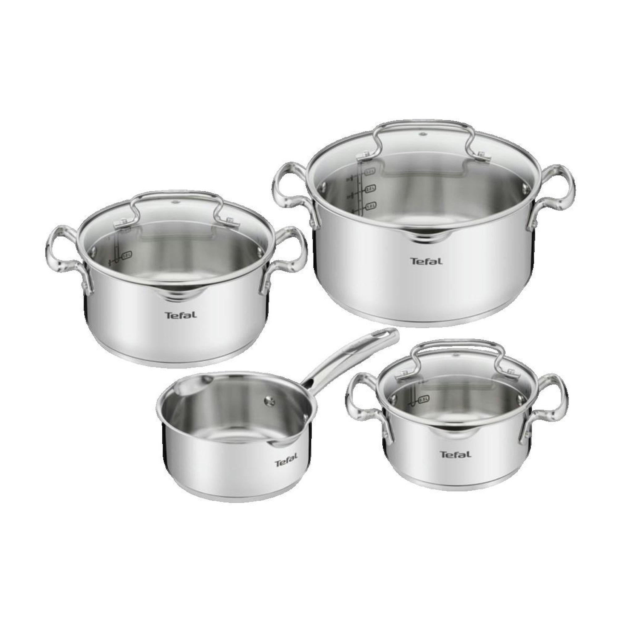 TEFAL Batterie de cuisine Tefal Duetto+ Acier inoxydable