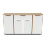 Buffet 4 portes 1 tiroirs L160 cm ILYES