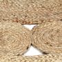 Voir la diapositive 5 : VIDAXL Tapis fait a la main Jute tressee 120 cm