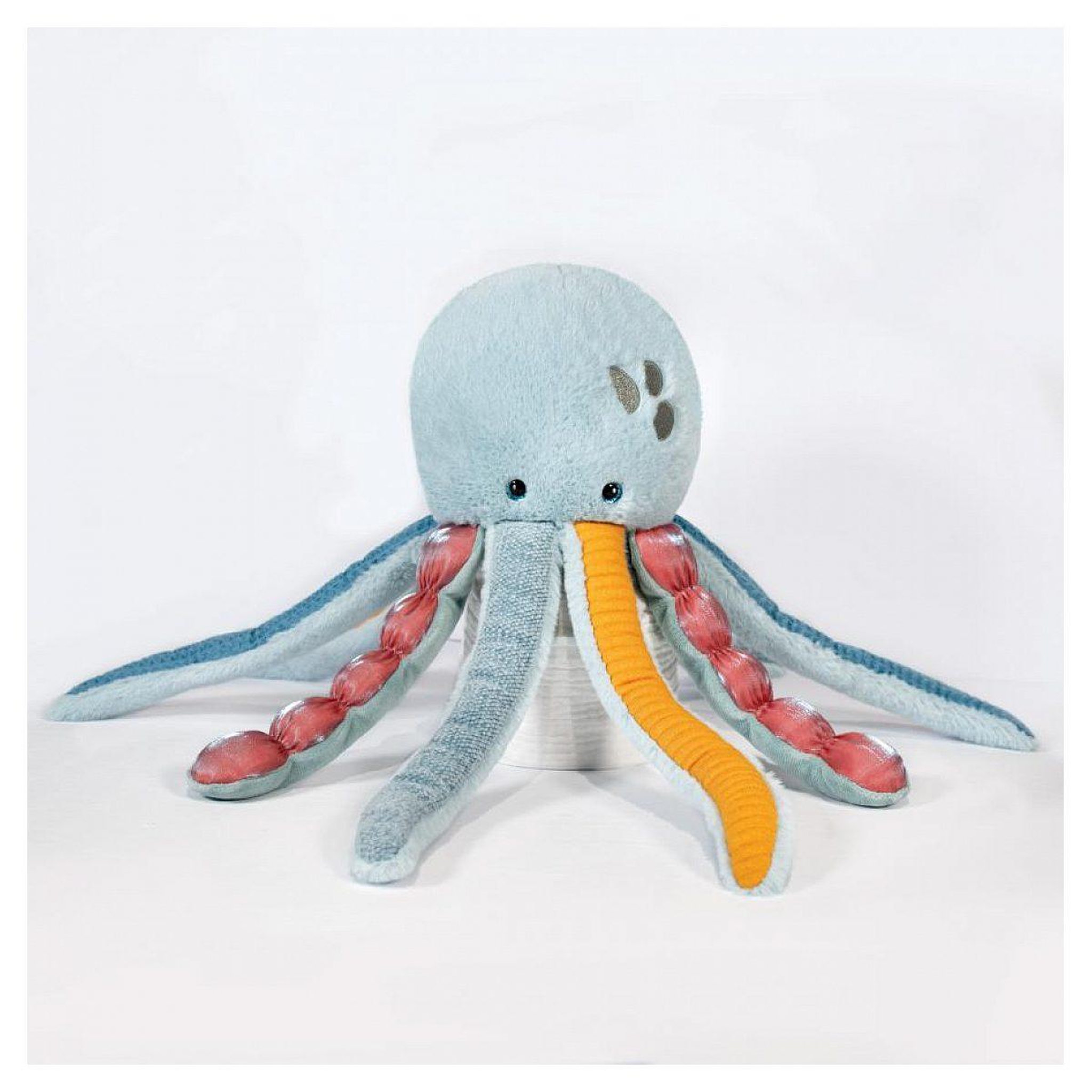 Voir la diapositive 3 : Histoire D'Ours Peluche meduse multicolore - 40 cm
