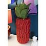 Voir la diapositive 6 : Paris Prix Vase Déco Piments  Chili  34cm Rouge