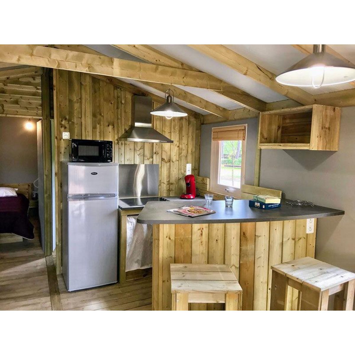 Smartbox Séjour de 4 jours en cabane lodge sur la côte vendéenne - Coffret Cadeau Séjour