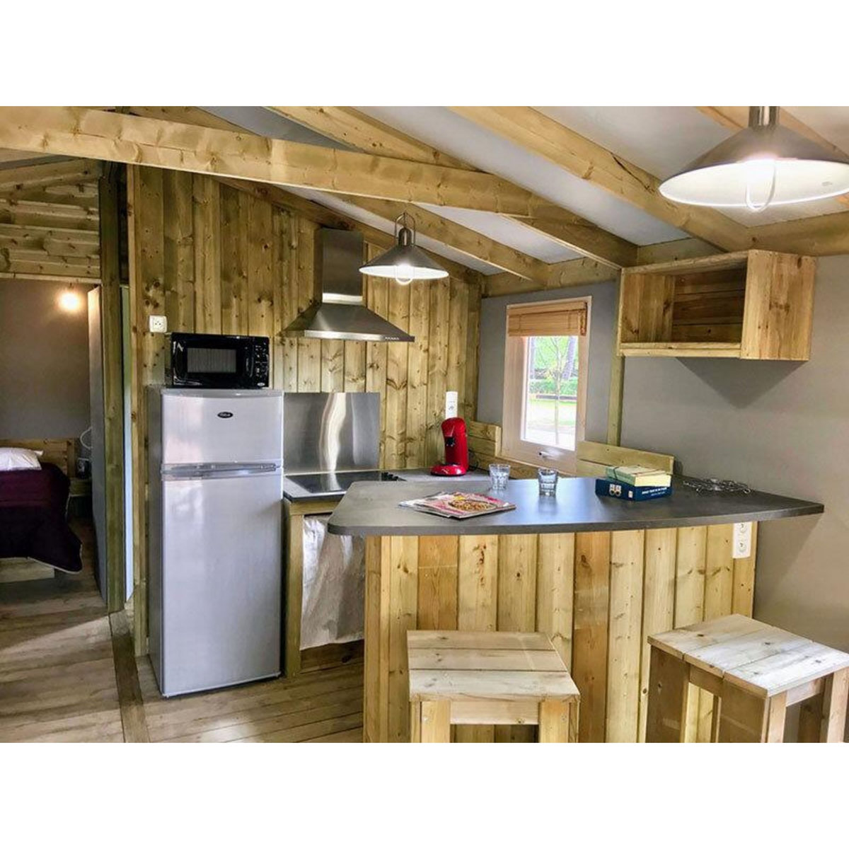 Smartbox Séjour de 4 jours en cabane lodge sur la côte vendéenne - Coffret Cadeau Séjour