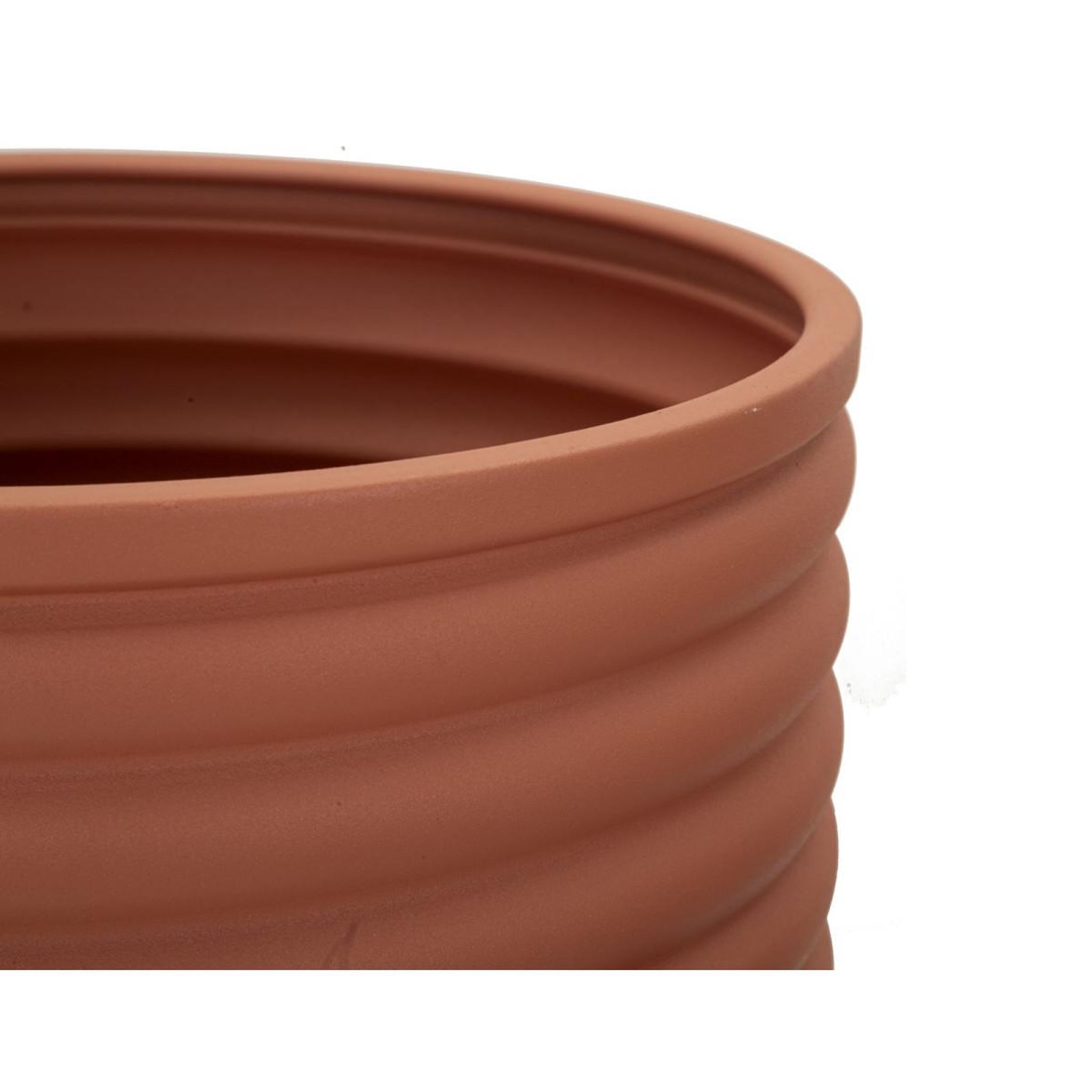Voir la diapositive 6 : Paris Prix Lot de 3 cache-pots sur pied  milly  56cm brique