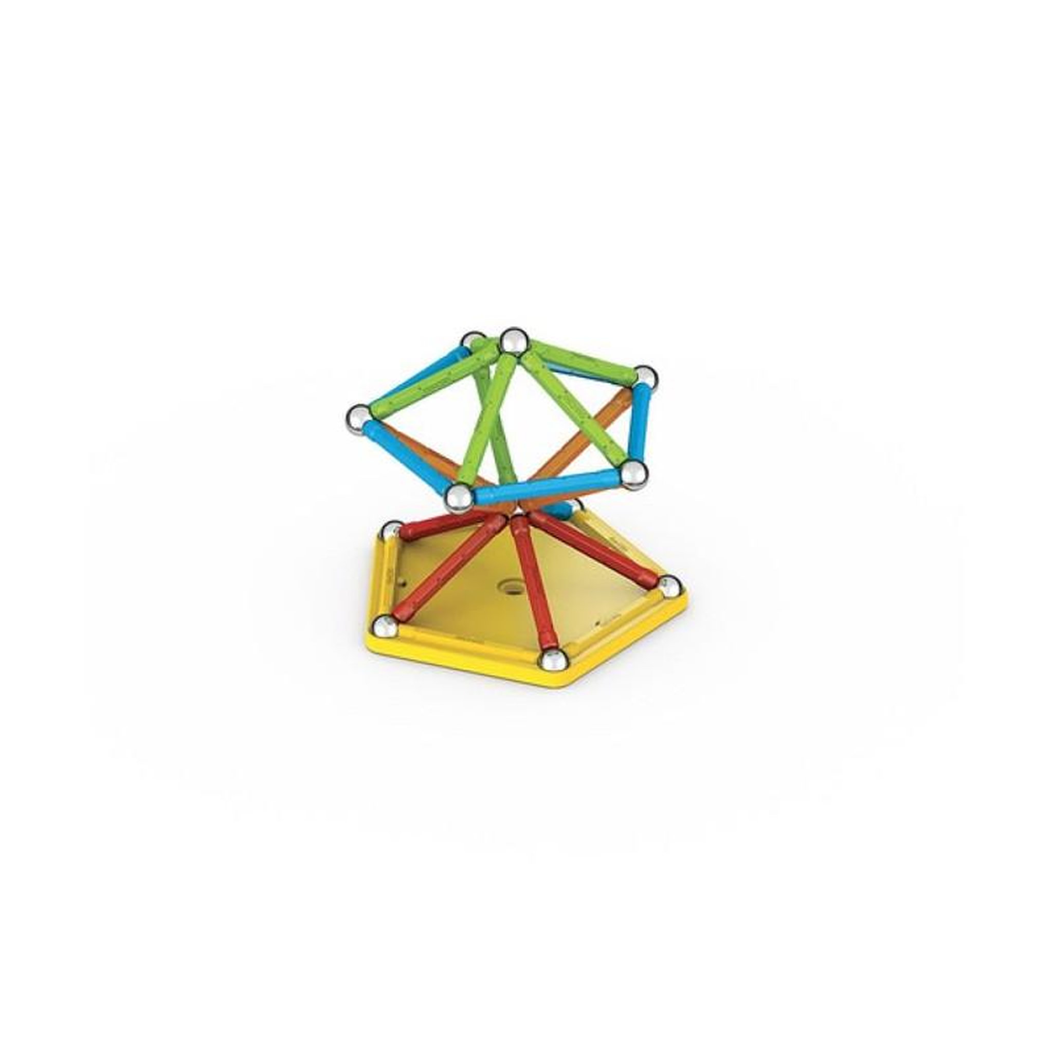 Voir la diapositive 6 : Geomag Geomag Super Color Recycled 42 pieces multicolores
