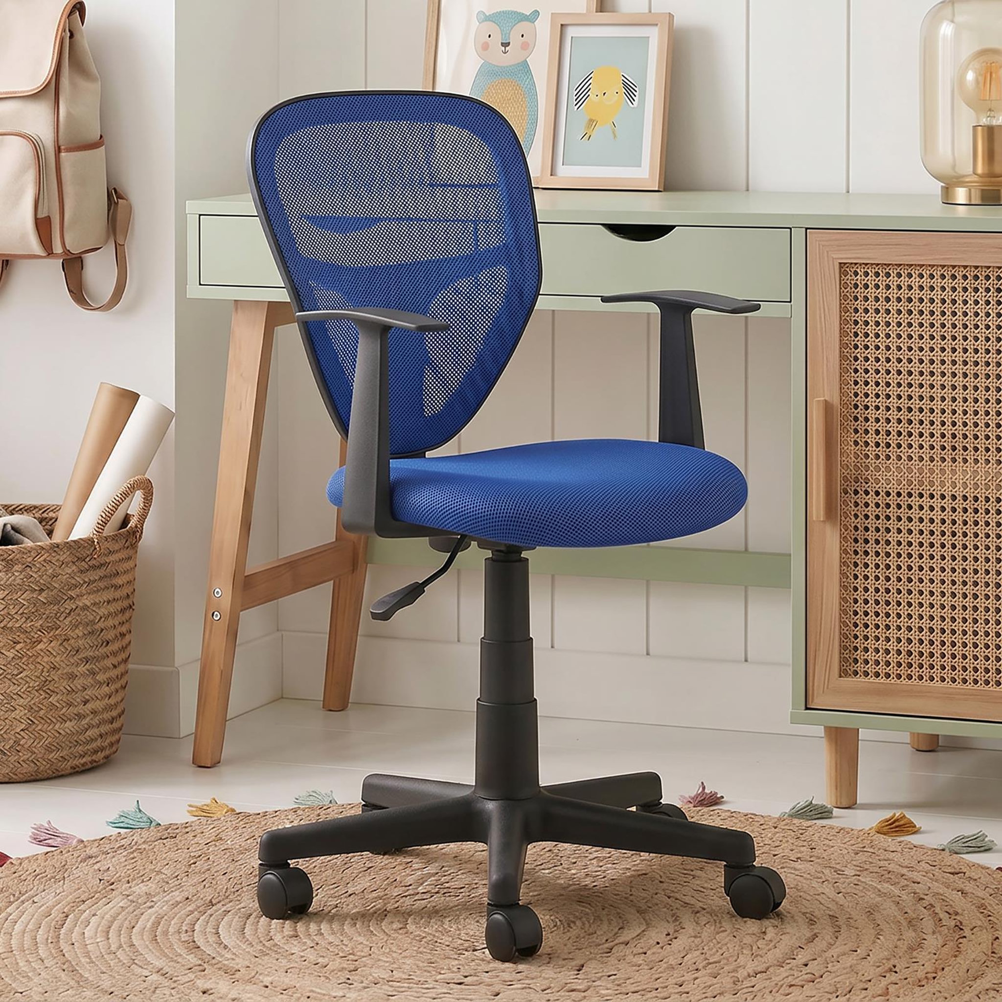 Voir la diapositive 2 : IDIMEX Chaise de bureau pour enfant STUDIO
