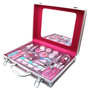 Voir la diapositive 2 : One Two Fun Ma valisette de maquillage avec miroir - rose