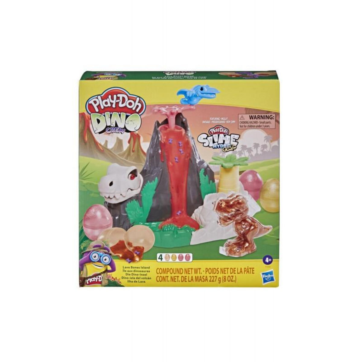 PLAYDOH Pâte à modeler Play Doh Animal Crew Ile aux Dinos