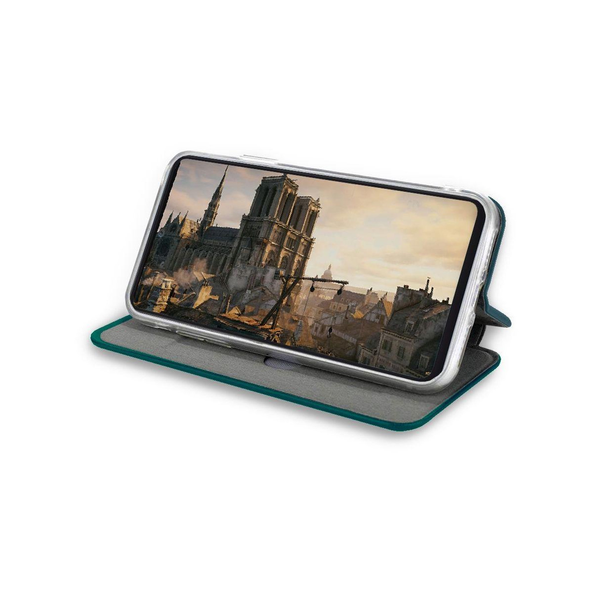 Voir la diapositive 5 : IBROZ Etui oppo find x5 pro etui cuir kaki