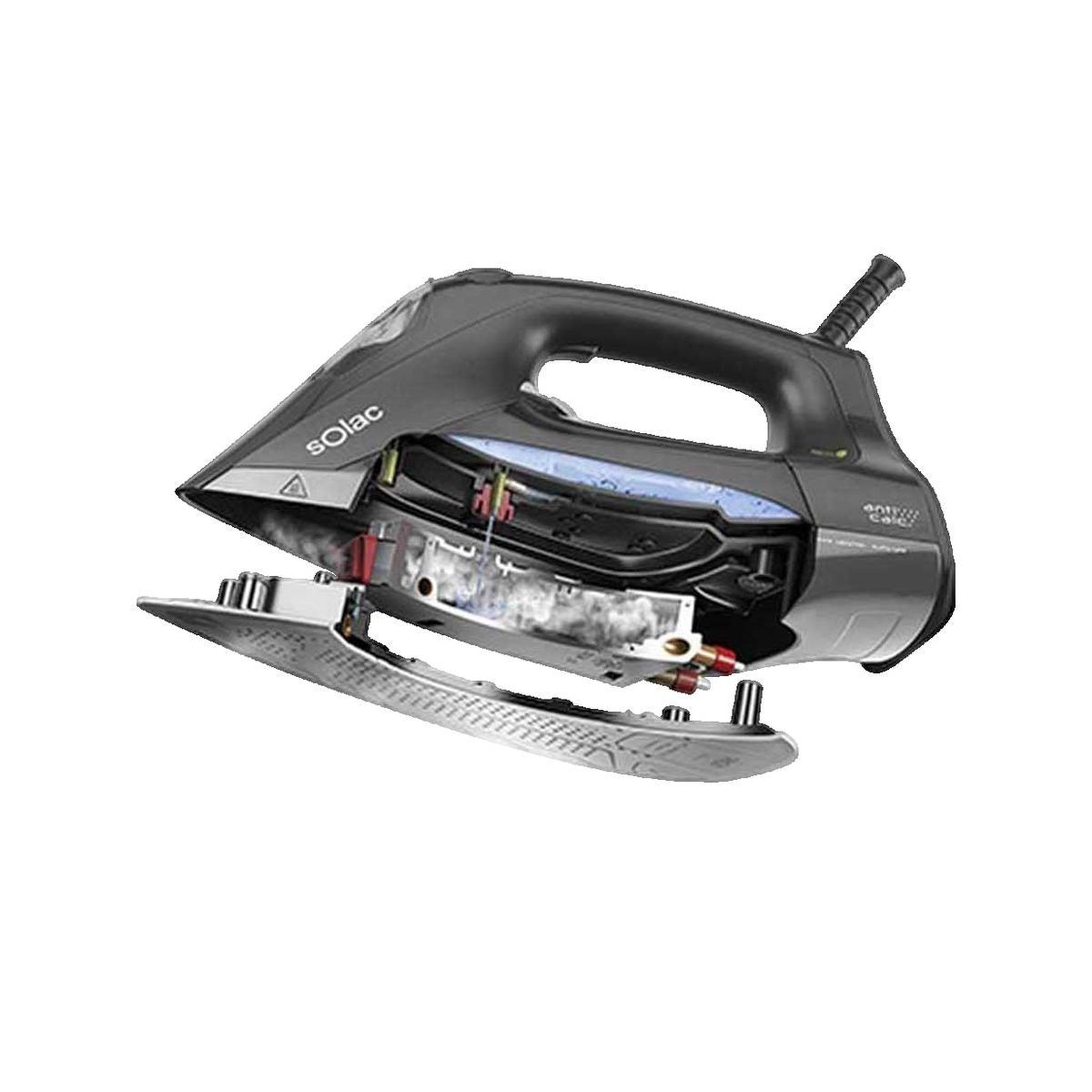 Voir la diapositive 3 : SOLAC Fer à vapeur Solac CVG9508 avec semelle céramique Coridium Pro-Drive