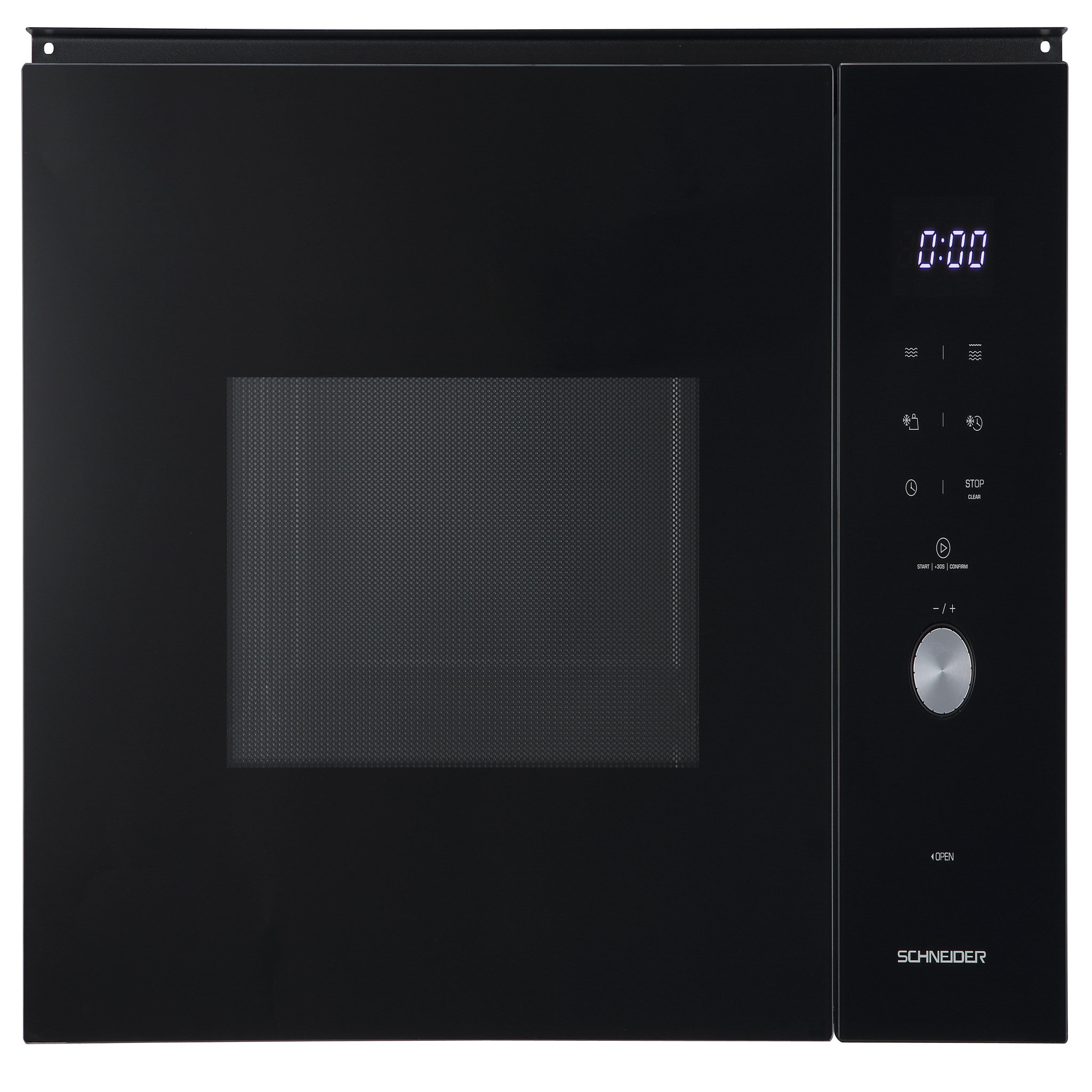 SCHNEIDER Four Micro-ondes gril 38 cm encastrable 25L Noir - SCMW2538GB