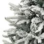Voir la diapositive 4 : VIDAXL Sapin de Noël artificiel a flocons de neige Vert 240 cm PVC/PE