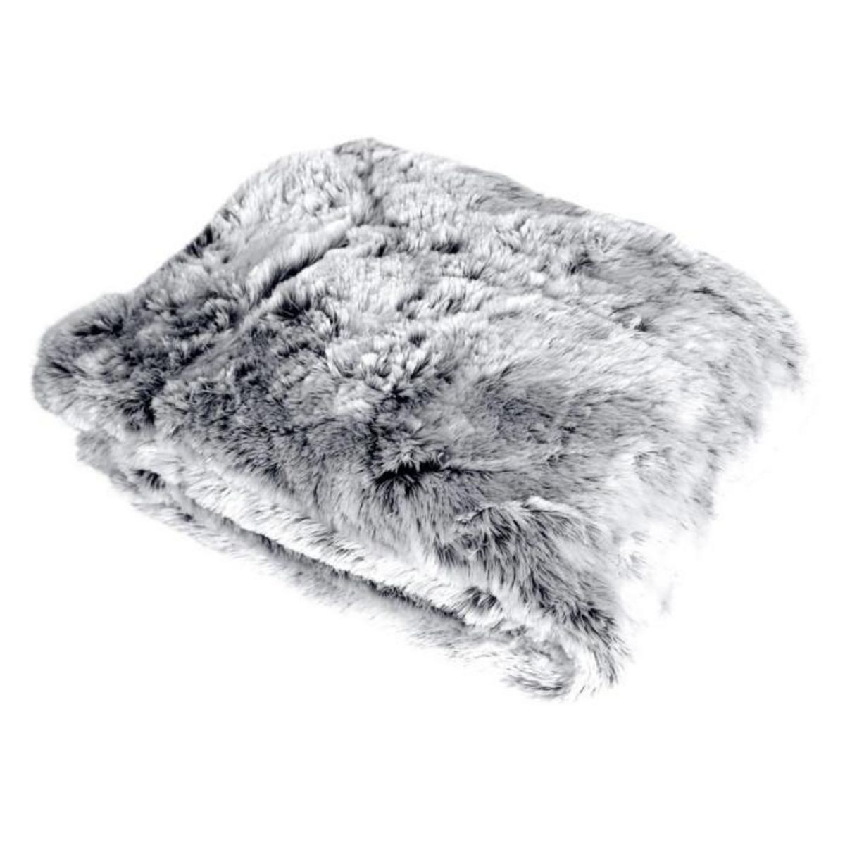 Paris Prix Plaid Imitation Fourrure  Ours  130x160cm Gris