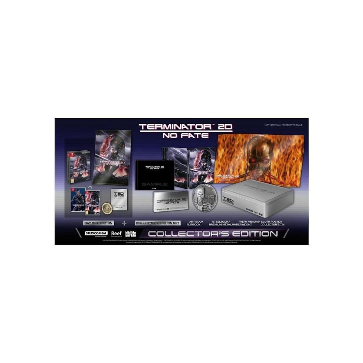 Just for games Terminator 2D No Fate - Collector - Jeu Nintendo Switch