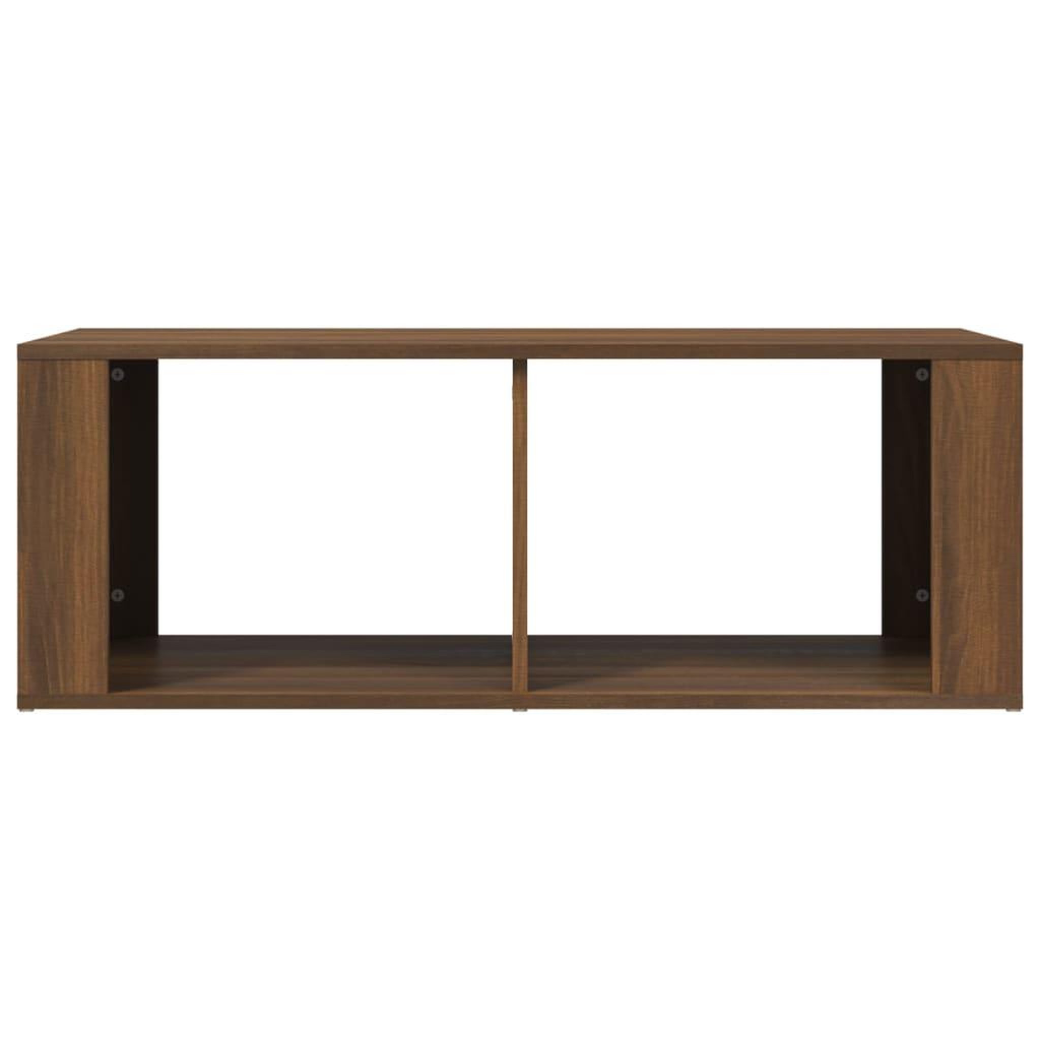 Voir la diapositive 5 : VIDAXL Table basse Chene marron 100x50x36 cm Bois d'ingenierie