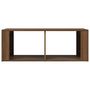 Voir la diapositive 5 : VIDAXL Table basse Chene marron 100x50x36 cm Bois d'ingenierie