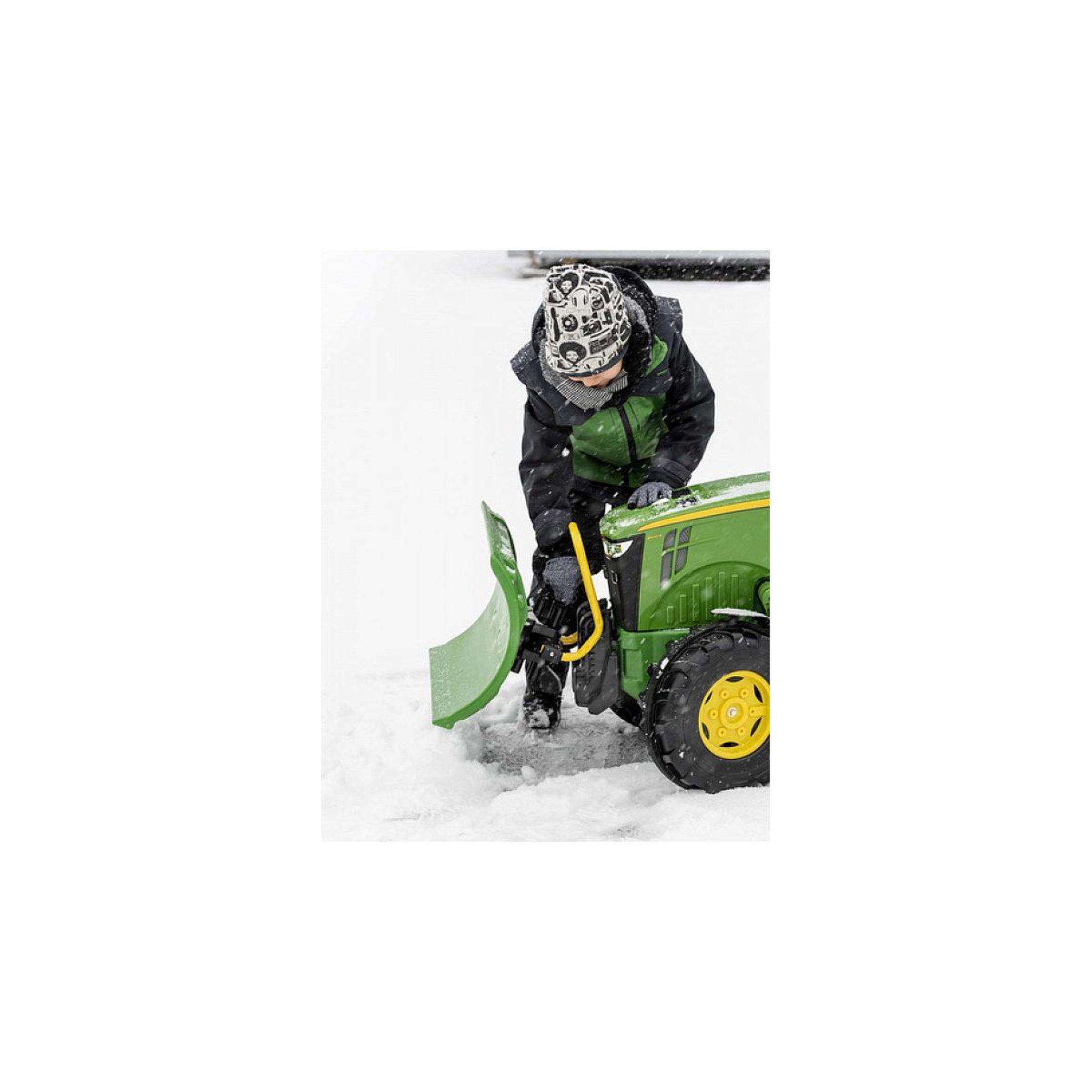Voir la diapositive 3 : ROLLY TOYS Rollysnow master chasse-neige vert