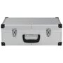 Voir la diapositive 4 : VIDAXL Valise a outils 46 x 33 x 16 cm Argente Aluminium