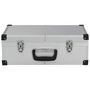 Voir la diapositive 4 : VIDAXL Valise a outils 46 x 33 x 16 cm Argente Aluminium