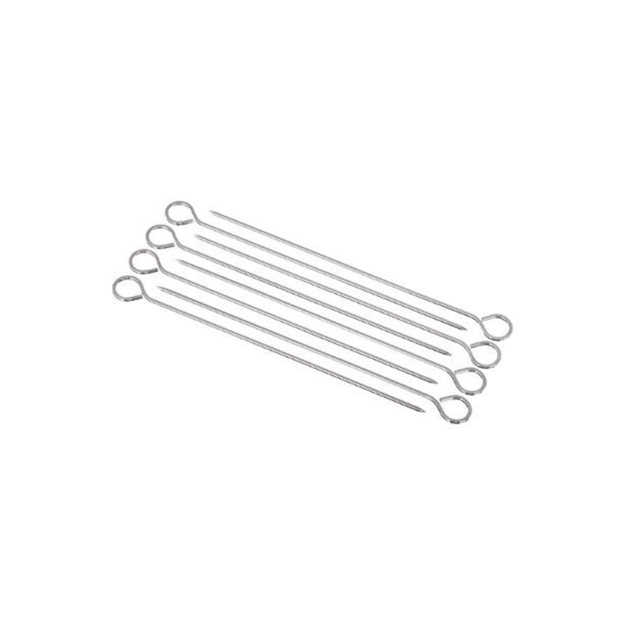 NEKA Lot de 8 piques à brochettes  neka  27cm argent